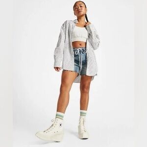 NWOB Converse Chuck 70 De Luxe Square Toe High Top Wedge Platform Sneakers 7.5